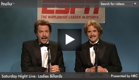 A Critique of SNL’s Recent “Ladies Billiards” Skit: “Tampax to the Max Tournament of Champions”