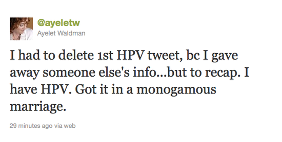 Have You Had HPV? Tweet It Today!