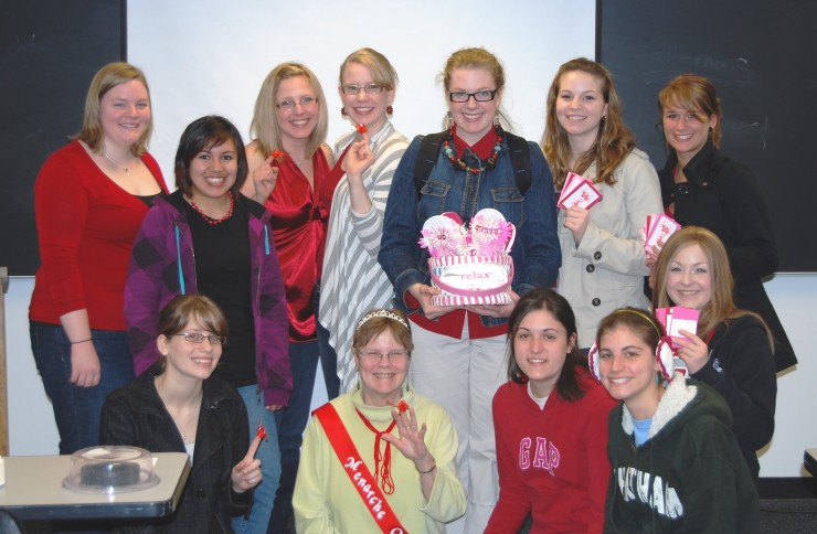 Dr. Stubbs and her students challenge menstrual stigma.